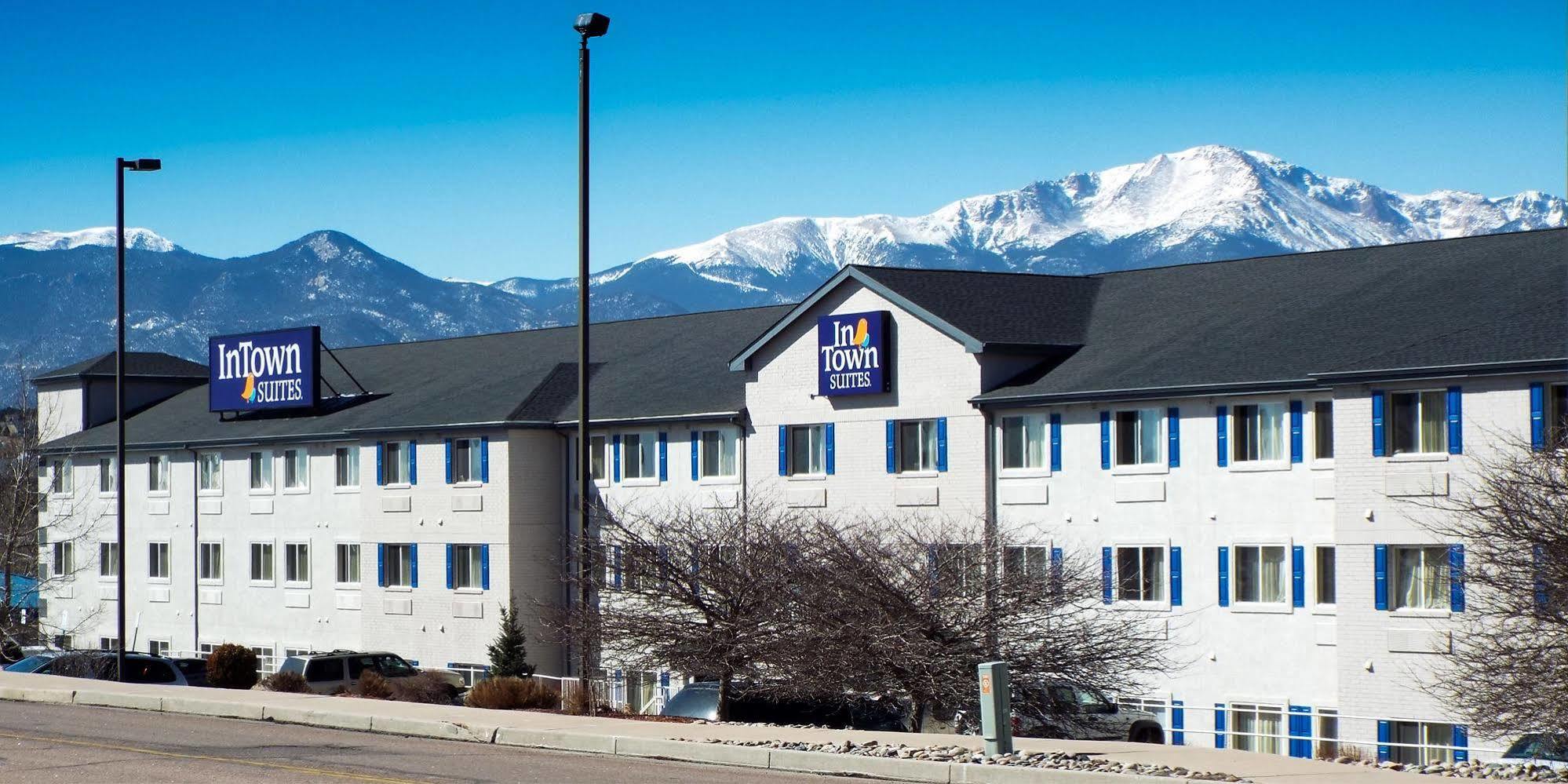 Intown Suites Extended Stay Колорадо-Спрингс Экстерьер фото