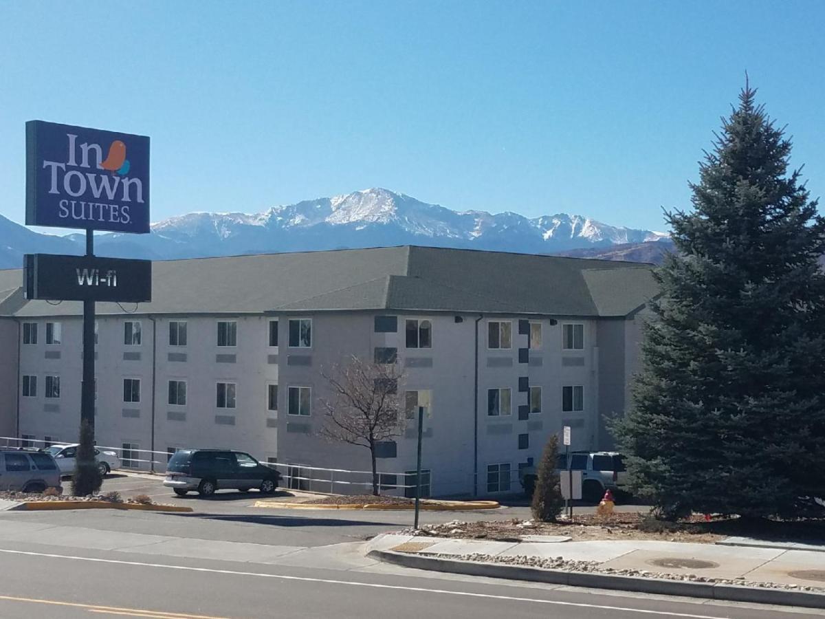 Intown Suites Extended Stay Колорадо-Спрингс Экстерьер фото