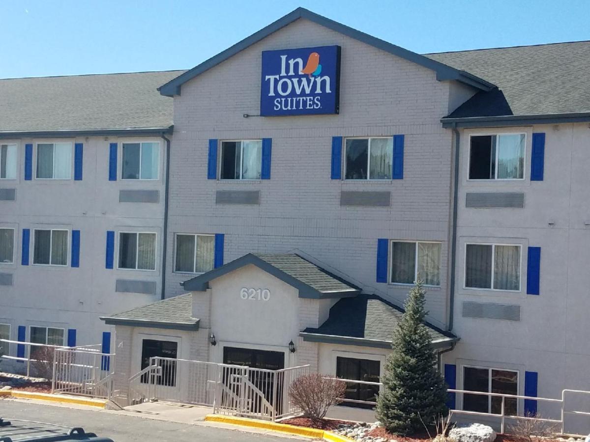 Intown Suites Extended Stay Колорадо-Спрингс Экстерьер фото